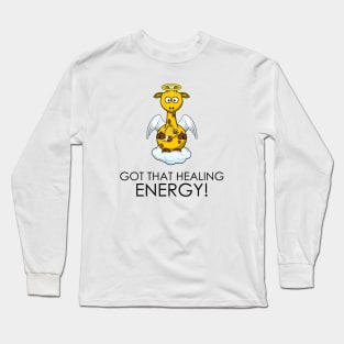 Got That Healing Energy - Penguin Angel Long Sleeve T-Shirt